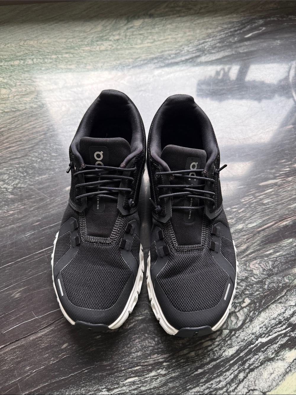 On Running Women's Black Athletic Running Shoes